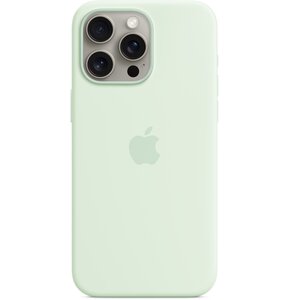 Etui APPLE Silicone Case MagSafe do iPhone 15 Pro Max Pastelowa mięta