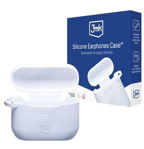 Etui 3MK Silicone AirPods Case do Apple AirPods Pro Biały