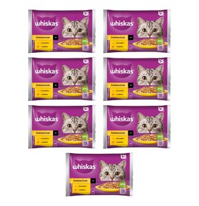 Karma dla kota WHISKAS Drobiowa Uczta (28 x 85 g)