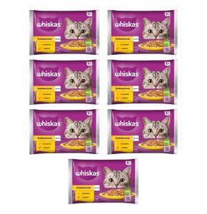 Karma dla kota WHISKAS Drobiowa Uczta (28 x 85 g)