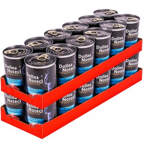 Karma dla kota DOLINA NOTECI Premium z jagnięciną 24 x 400 g