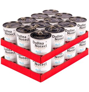 Karma dla psa DOLINA NOTECI Premium Pure bogata w kaczkę 24 x 800 g