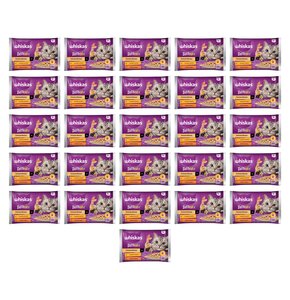 Karma dla kota WHISKAS Tasty Mix Jagnięcina z drobiem (104 x 85 g)