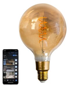 Inteligentna żarówka LED SHELLY Vintage G125 4W E27 Wi-Fi