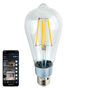 Inteligentna żarówka LED SHELLY Vintage ST64 7W E27 Wi-Fi
