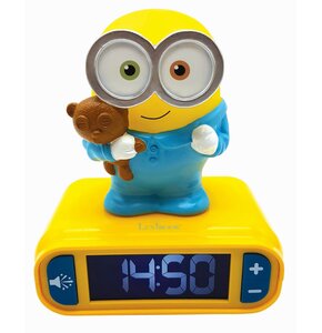 Budzik z lampką nocną LEXIBOOK Minionki RL800DES