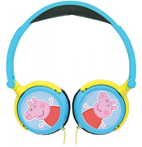 Słuchawki nauszne LEXIBOOK Świnka Peppa Niebieski