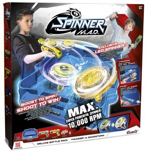 Wyrzutnia SILVERLIT Spinner Deluxe Battle Pack SI86331