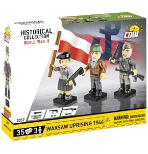 Klocki plastikowe COBI Historical Collection World War II Powstanie warszawskie 1944 COBI-2057