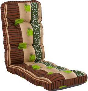 Poduszka na fotel PATIO Lena C025-04BB Brązowo-zielony
