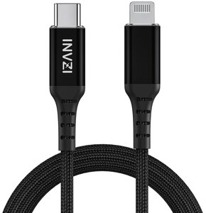 Kabel USB-C - Lightning INVZI CTL2M MFI 2m Czarny