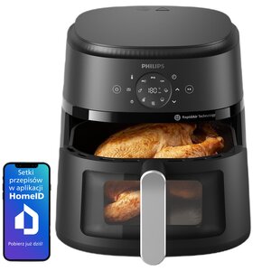 Air Fryer Frytkownica beztłuszczowa PHILIPS Ovi NA231/00 dostęp do ponad 1000 darmowych przepisów