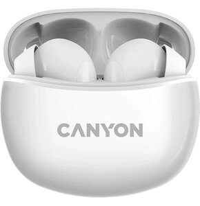 Słuchawki dokanałowe CANYON TWS-5 Biały