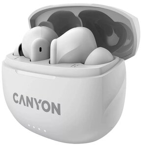 Słuchawki dokanałowe CANYON TWS8W Biały