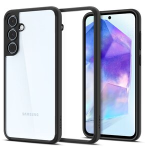 Etui SPIGEN Ultra Hybrid do Samsung Galaxy A55 5G Czarny matowy
