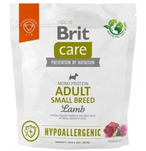 Karma dla psa BRIT Care Hypoallergenic Adult Small Breed Jagnięcina 1 kg