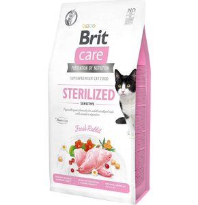 Karma dla kotów BRIT CARE Grain Free Sterilized Sensitive z królikiem 0.4 kg