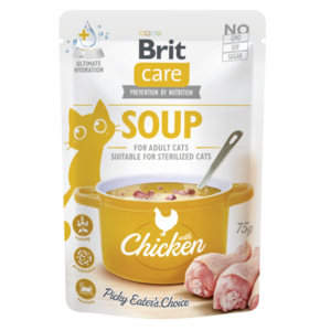 Karma dla kota BRIT CARE CAT Soup z kurczakiem 75 g