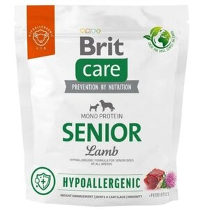 Karma dla psa BRIT CARE Hypoallergenic Senior Lamb 1 kg
