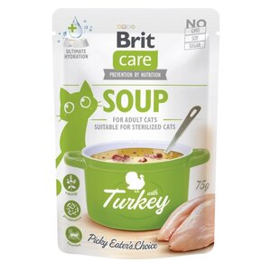 Karma dla kota BRIT CARE Soup z indykiem 75 g