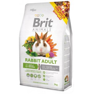 Karma dla gryzoni BRIT Rabbit Adult Complete 3 kg