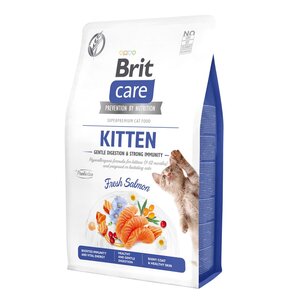 Karma dla kota BRIT CARE Grain-Free Kitten Immunity Łosoś 0.4 kg