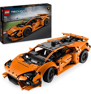 LEGO 42196 Technic Pomarańczowe Lamborghini Huricán Tecnica