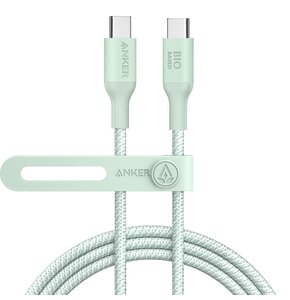 Kabel USB-C - USB-C ANKER 140W 1.8 m Zielony