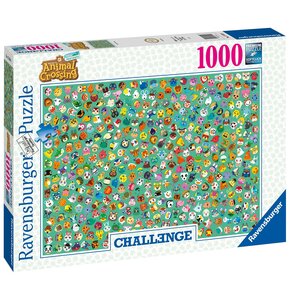 Puzzle RAVENSBURGER Animal Crossing Challenge 17454 (100 elementów)