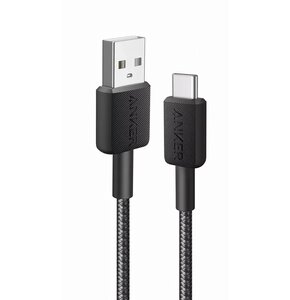 Kabel USB-A - USB-C ANKER 15W 0.9 m Czarny