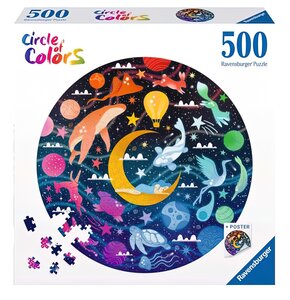 Puzzle RAVENSBURGER Paleta kolorów Sny 12000818 (500 elementów)