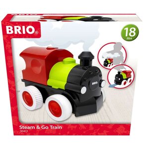 Lokomotywa BRIO Push&Go Parowy 630411