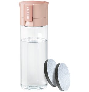 Butelka filtrująca BRITA Vital Różowy + 2 filtry MicroDisc