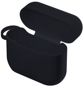 Etui na słuchawki 3MK Silicone Case AirPods Pro Czarny