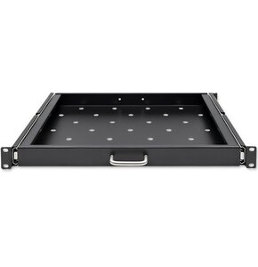 Półka QOLTEC 54509 19" 1U Czarny