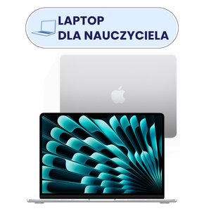 Laptop APPLE MacBook Air 2024 13.6" M3 8GB RAM 512GB SSD macOS Srebrny