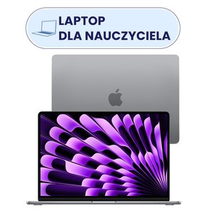 Laptop APPLE MacBook Air 2024 13.6" M3 8GB RAM 512GB SSD macOS Gwiezdna szarość