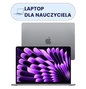 Laptop APPLE MacBook Air 2024 15.3" M3 8GB RAM 512GB SSD macOS Gwiezdna szarość