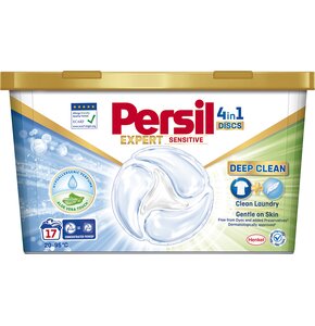 Kapsułki do prania PERSIL Discs Expert 4 in 1 Sensitive - 17 szt.