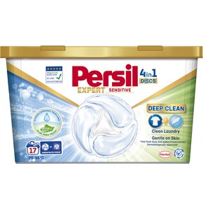 Kapsułki do prania PERSIL Discs Expert 4 in 1 Sensitive - 17 szt.