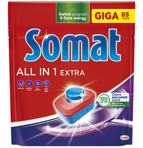 Tabletki do zmywarek SOMAT All in One Extra - 85 szt.