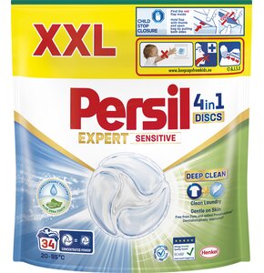 Kapsułki do prania PERSIL Discs 4 in 1 Expert Sensitive - 34 szt.