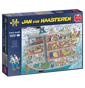 Puzzle JUMBO Jan Van Haasteren Statek wycieczkowy 20021 (1000 elementów)
