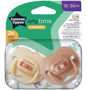 Smoczek TOMMEE TIPPEE Any Time mix (2 sztuki)