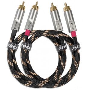 Kabel 2x RCA - 2x RCA FIIO 0.8 m