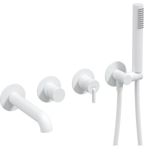 Bateria wannowa podtynkowa DEANTE Silia BQS A18P Bianco