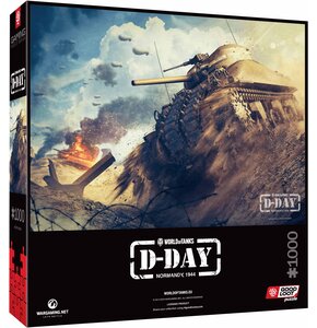 Puzzle CENEGA Gaming Puzzle: World of Tanks D-Day (1000 elementów)