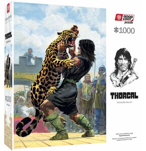 Puzzle CENEGA Comic Book: Thorgal Czarna Galera (1000 elementów)
