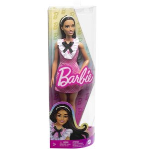 Lalka Barbie Fashionistas Różowa kratka HJT06