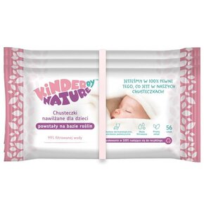 Chusteczki nawilżane KINDER BY NATURE 60418 (168 szt.)